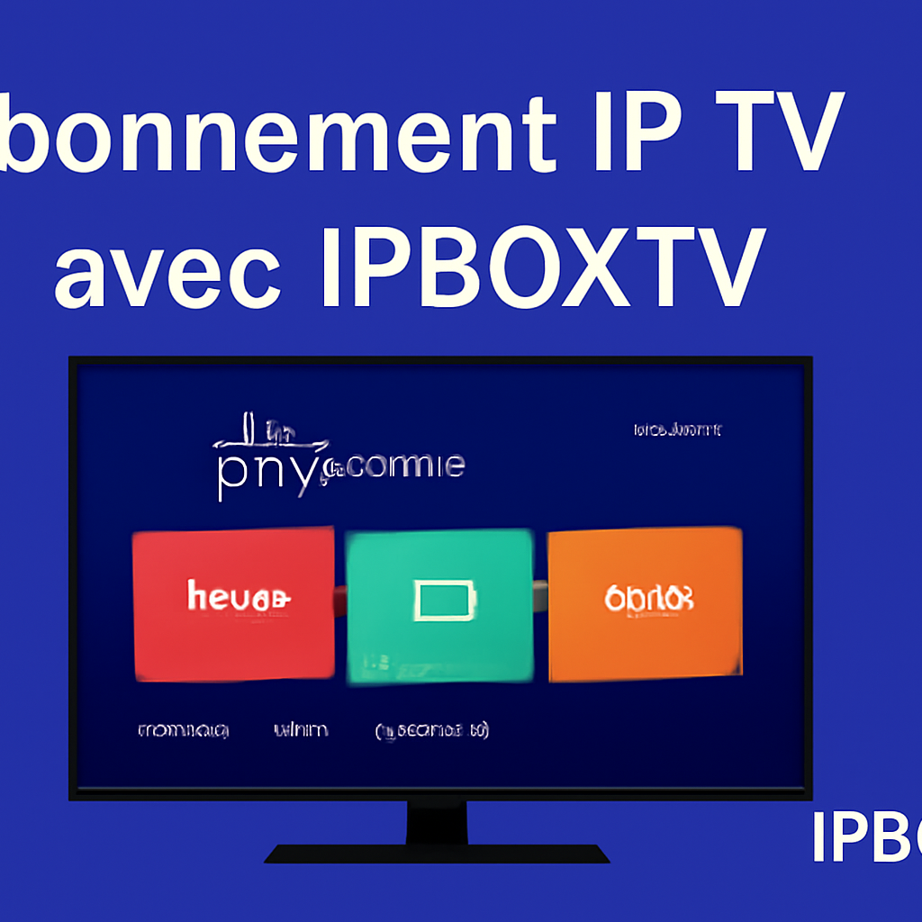 Abonnement IP TV avec IPBOXTV